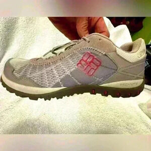 Columbia Gray and Pink Athletic Shoes